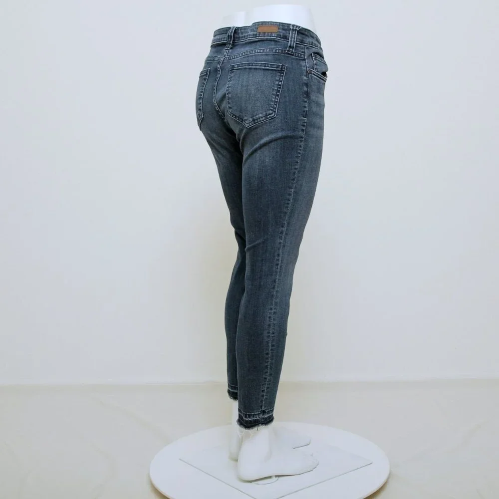 Kut from the Kloth Ankle Skinny High Rise Raw Frayed‎ Released Hem Jeans